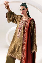 Qalamkar Q Print Winter 26/QPW-10 (B) Hafsa