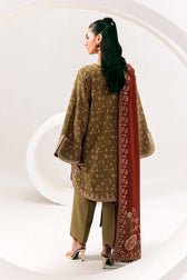 Qalamkar Q Print Winter 26/QPW-10 (B) Hafsa