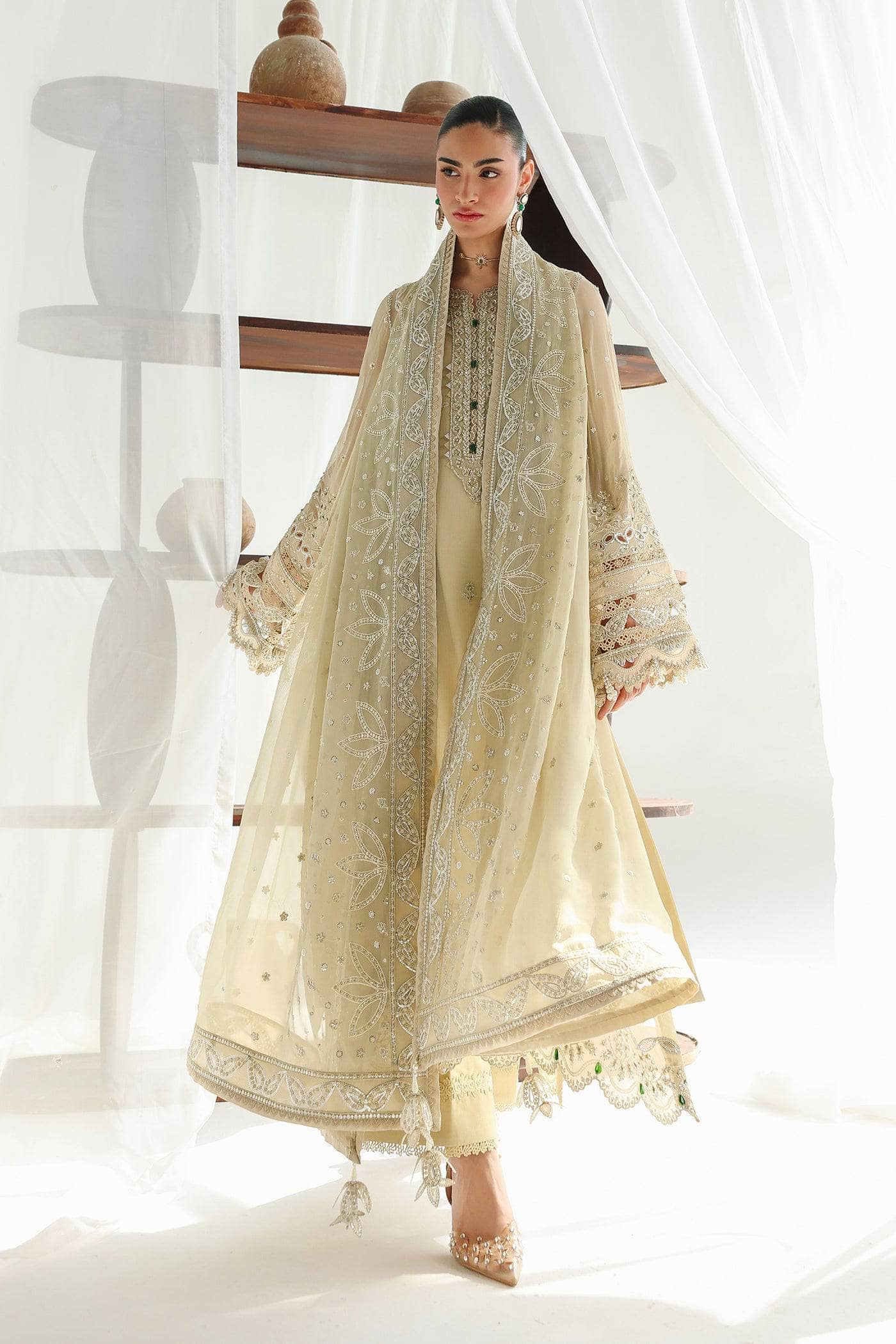 Qalamkar Chiffon Festive Formals 26/QCC-01 DEENA