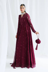 Qalamkar Chiffon Festive Formals 26/QCC-03 WAFA