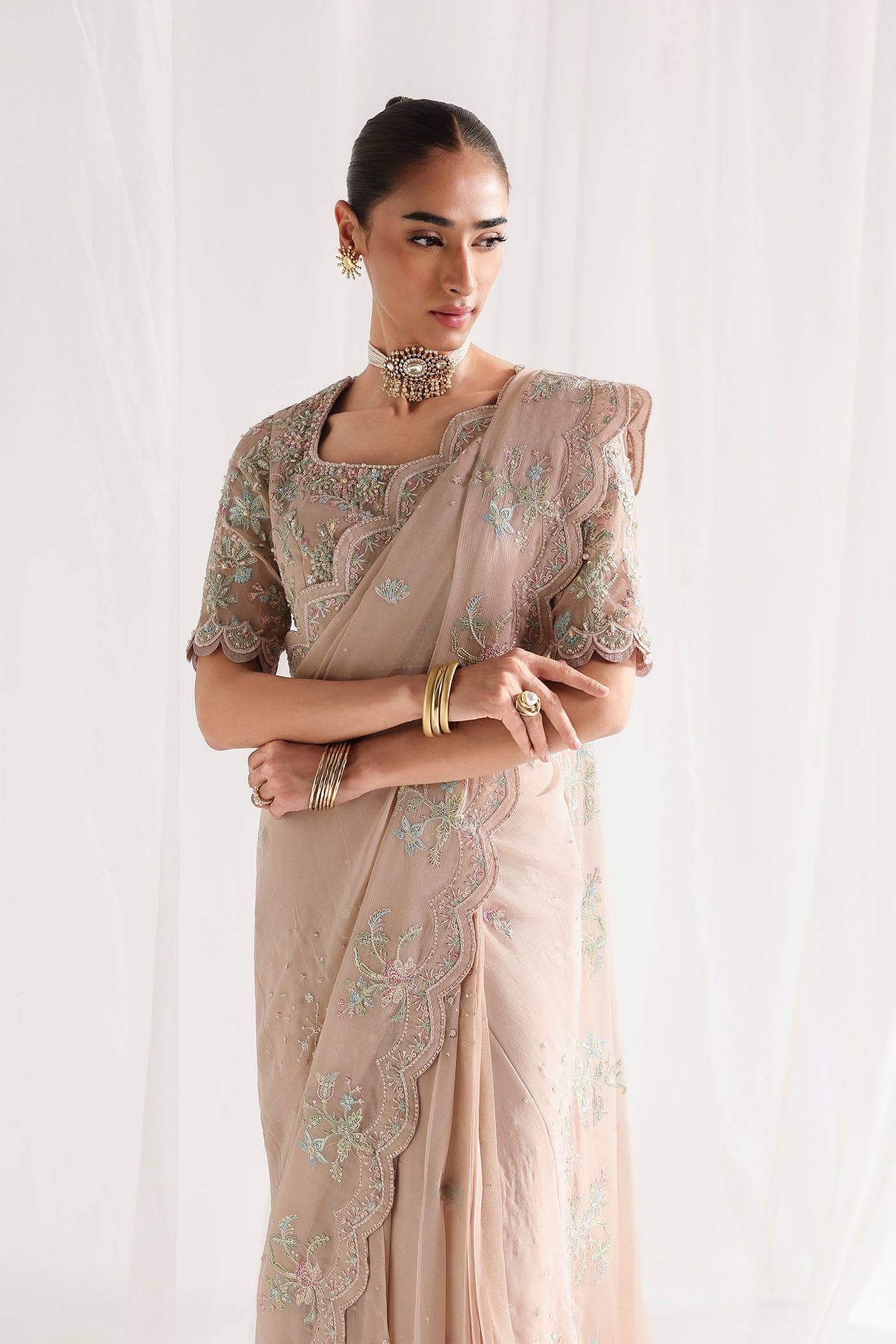 Qalamkar Chiffon Festive Formals 26/QCC-04 NOVERA
