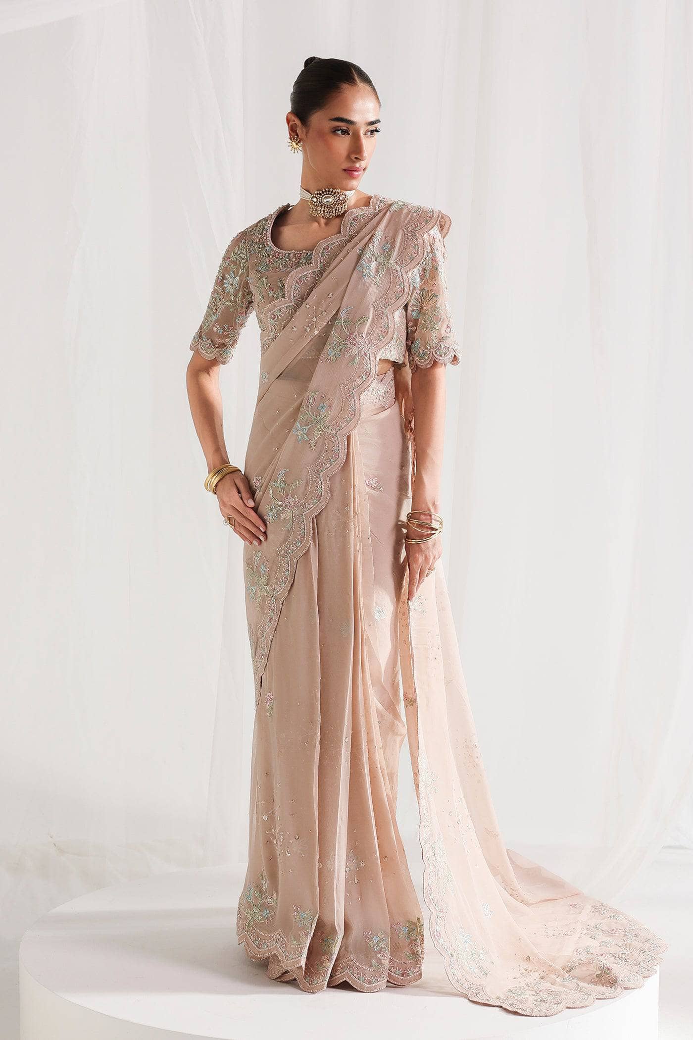 Qalamkar Chiffon Festive Formals 26/QCC-04 NOVERA
