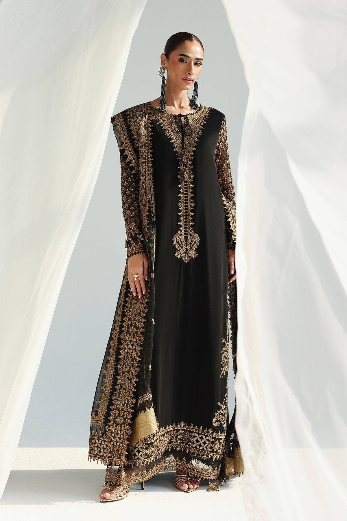 Qalamkar Chiffon Festive Formals 26/QCC-06 WALIYA