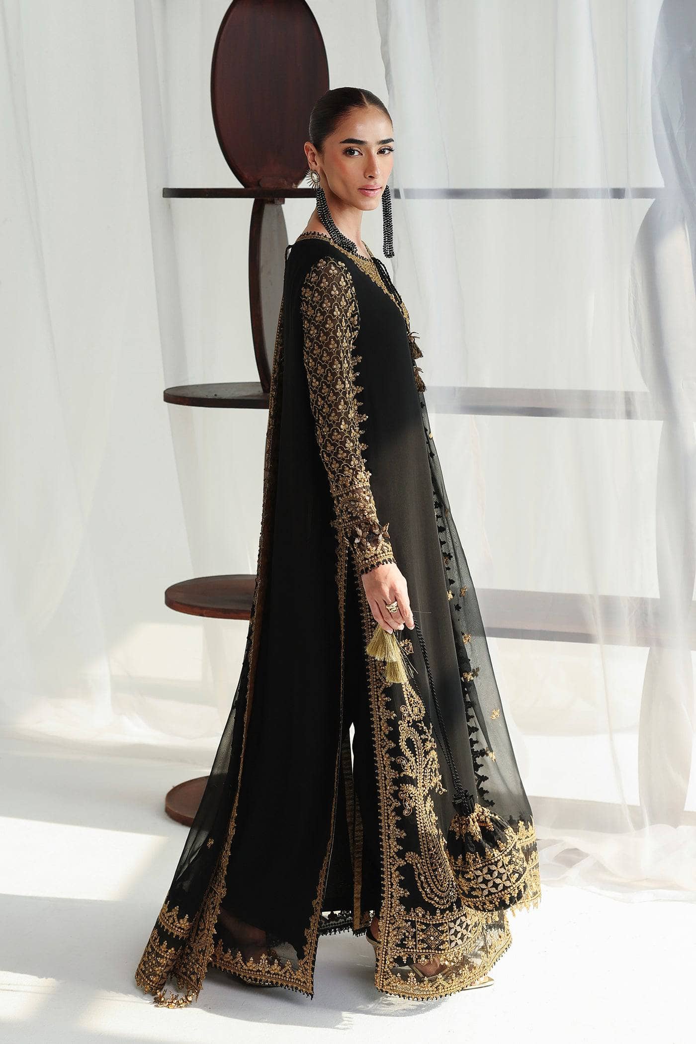 Qalamkar Chiffon Festive Formals 26/QCC-06 WALIYA