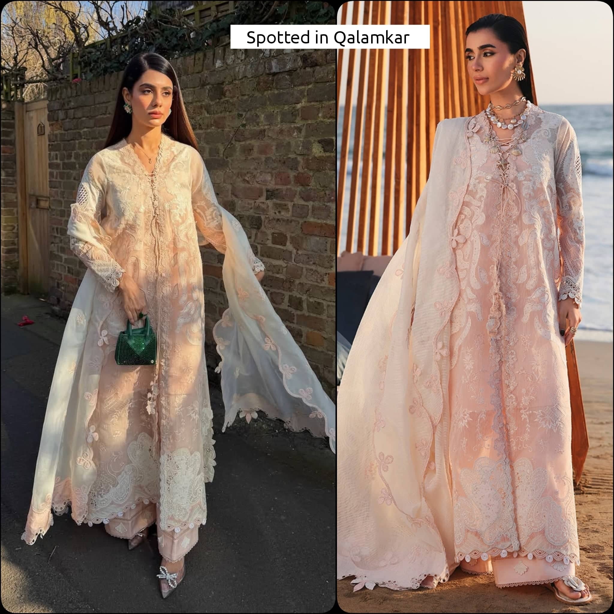 Spotted in Qalamkar Sahil Luxury Lawn 26/SA-06 MAHUR