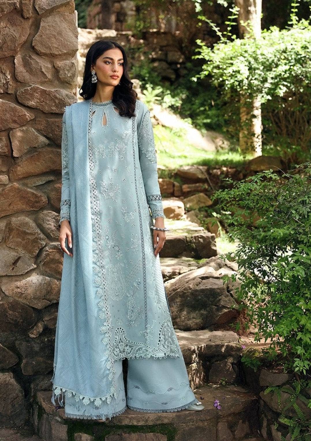 Qalamkar Winter Pakistani Suits Qalamkar Q Line Linen 24/Neala