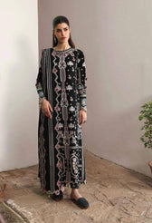 Qalamkar Winter Pakistani Suits Qalamkar Q Line Linen 24/Ria