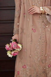 Qalamkar Winter Pakistani Suits Qalamkar Q Line Linen 25/Dusk/KL 14