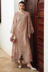 Qalamkar Winter Pakistani Suits Qalamkar Q Line Linen 25/Dusk/KL 14
