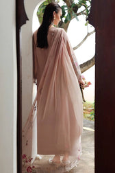 Qalamkar Winter Pakistani Suits Qalamkar Q Line Linen 25/Dusk/KL 14