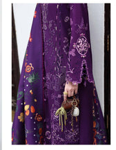 Qalamkar Q Line Linen 25/Iris/KL -15
