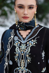 Qalamkar Winter Pakistani Suits Qalamkar Q Line Linen 25/Zyra/KL 09