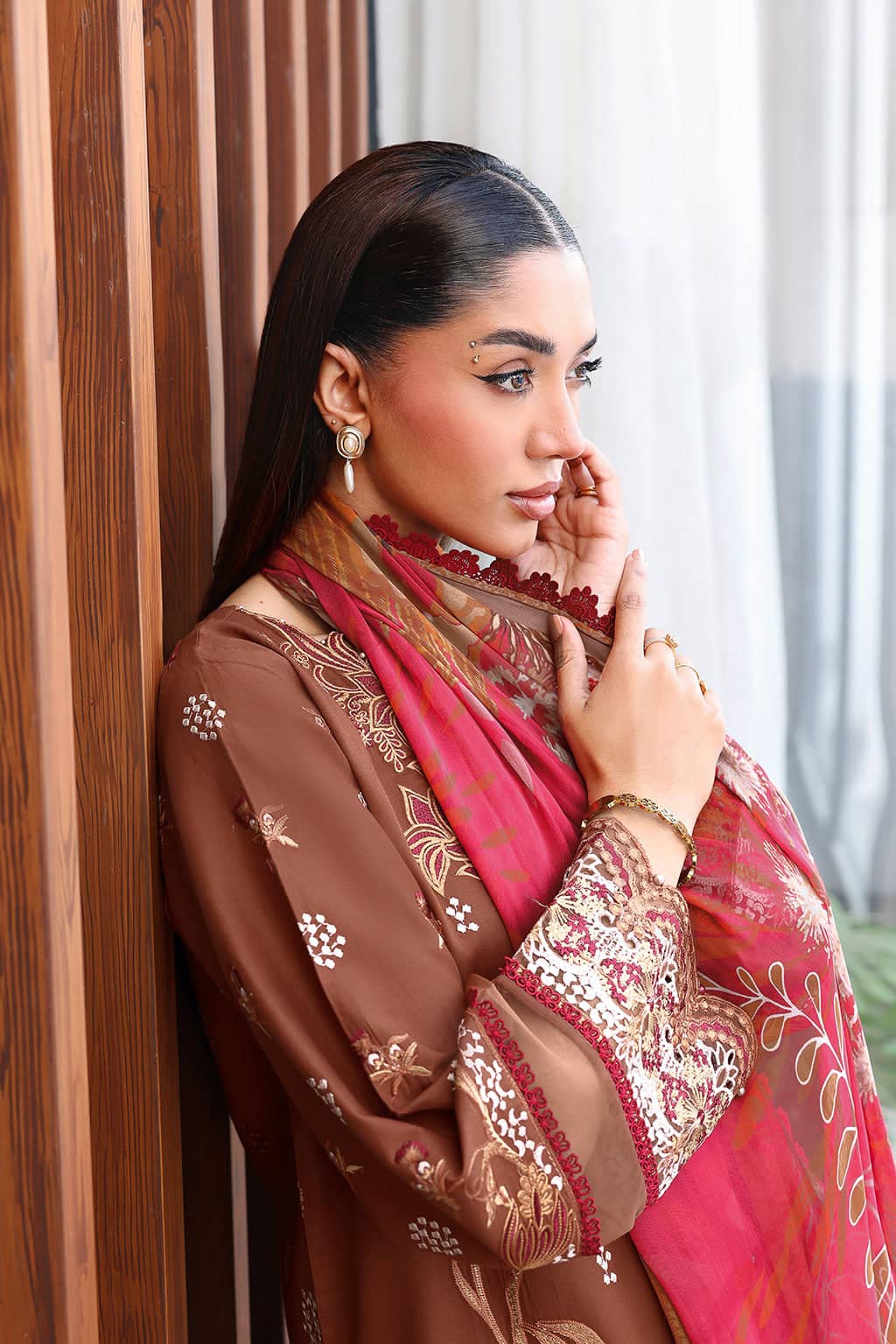 Ramsha Andaz Lawn 26/Z1401/Chiffon Dupatta