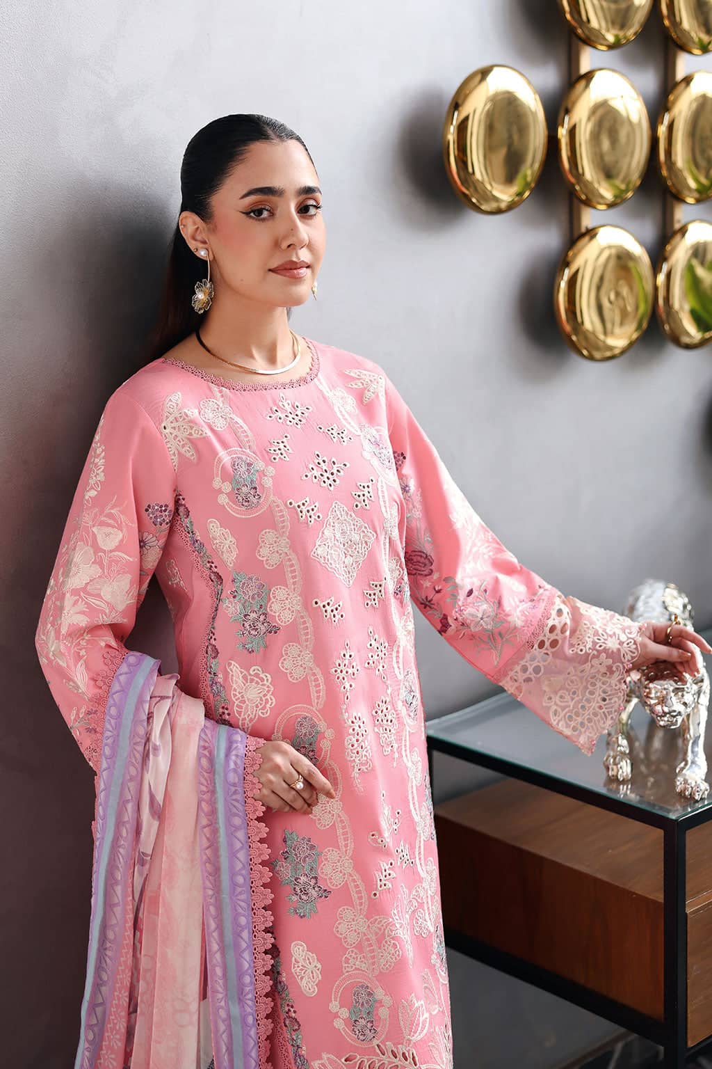 Ramsha Andaz Lawn 26/Z1404/Chiffon Dupatta