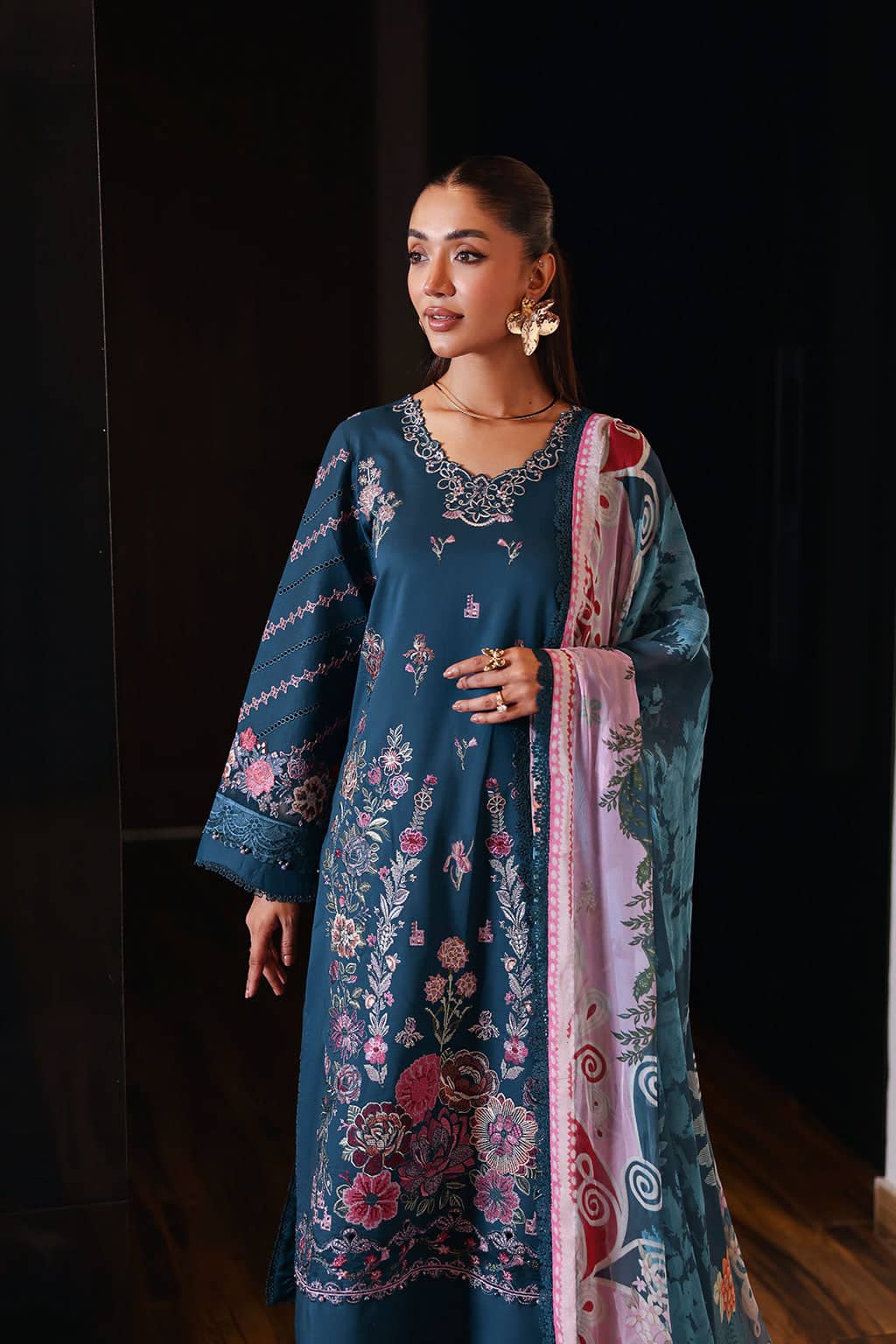 Ramsha Andaz Lawn 26/Z1405/Chiffon Dupatta