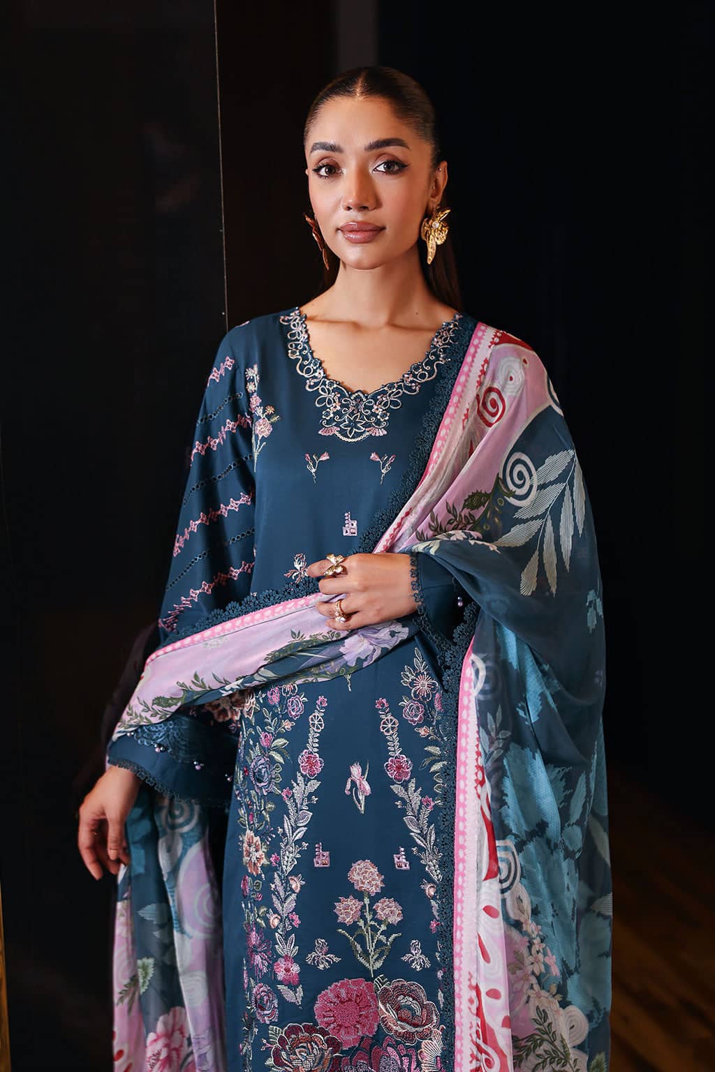 Ramsha Andaz Lawn 26/Z1405/Chiffon Dupatta