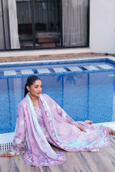 Sale‼️Ramsha Andaz Lawn 26/Z1407/Silk Dupatta