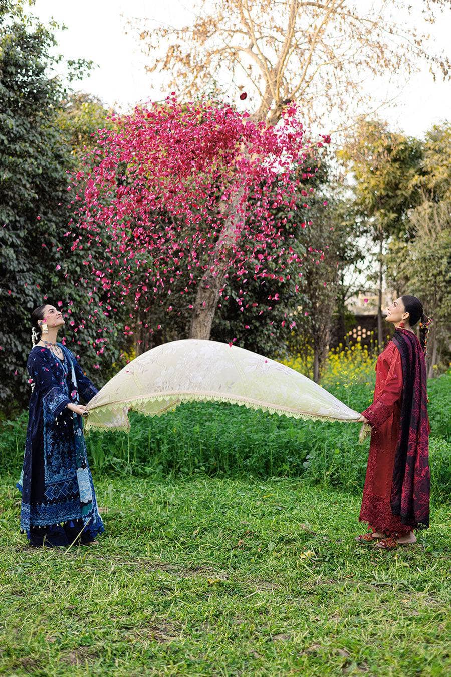 Ramsha Riwayat Lawn 25/Silk Dupatta