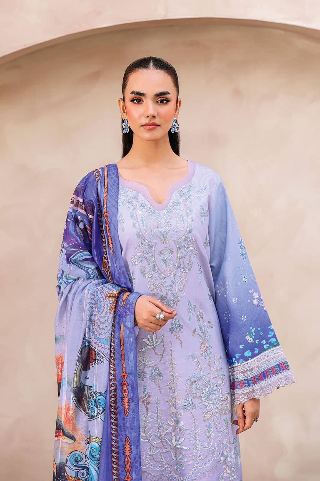 Mashaal Lawn by Ramsha Vol 15/Munark Dupatta L-1505