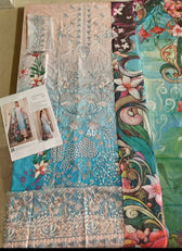 Open Pic/Mashaal Lawn by Ramsha Vol 15/Munark Dupatta L-1510