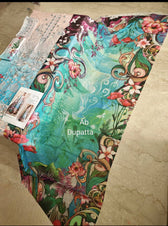 Open Pic/Mashaal Lawn by Ramsha Vol 15/Munark Dupatta L-1510