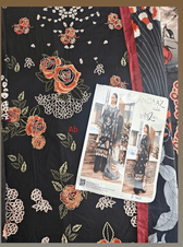 Sale‼️Open Pic/Ramsha Andaz Lawn 26/Z1403/Silk Dupatta