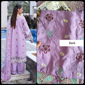 Sale‼️Open Pic/Ramsha Andaz Lawn 26/Z1407/Silk Dupatta