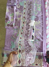 Sale ‼️Open Pic/Ramsha Andaz Lawn 26/Z1407/Silk Dupatta