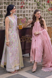 Rang Rasiya Carnation Lawn 25/Vol 2/04/Lara/Yellow/Karandi Dupatta
