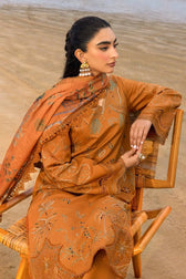 Rang Rasiya Carnation Lawn 25/Vol 2/08/Isla/Silk Dupatta