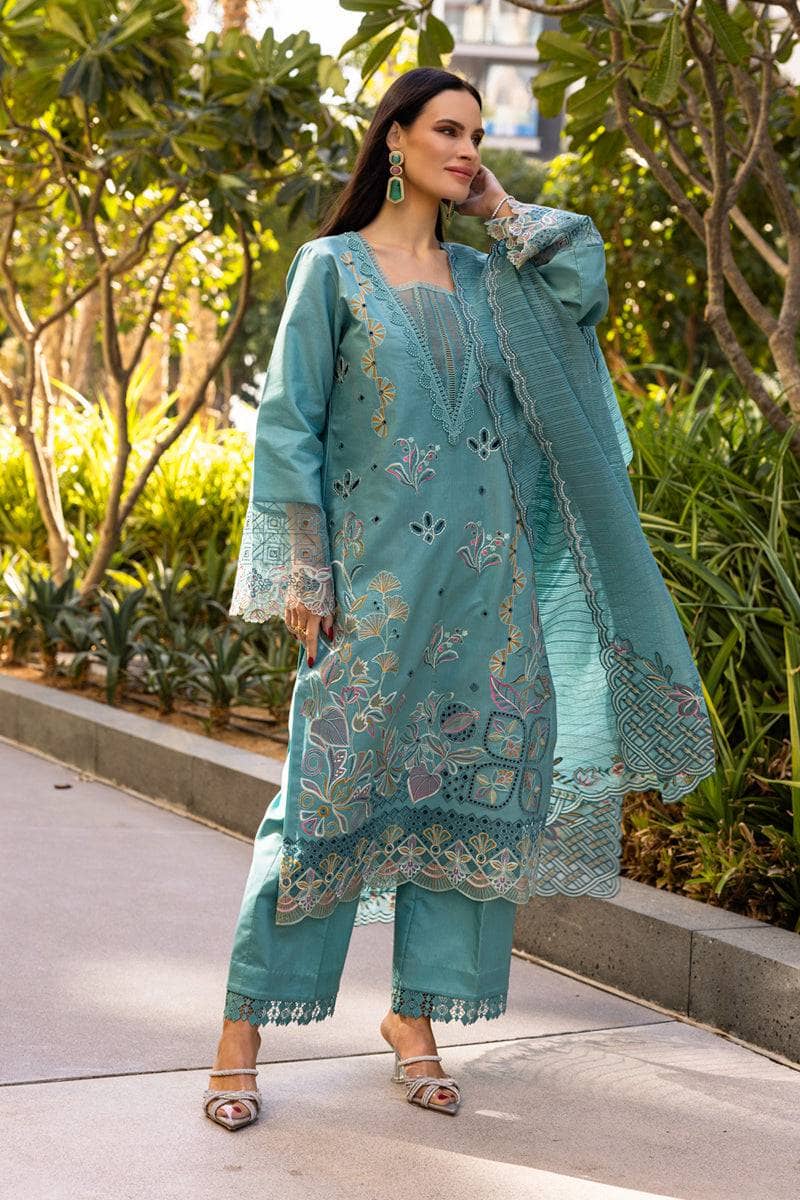 Rang Rasiya Carnation Lawn Pakistani Suits Rang Rasiya Carnation Lawn/Ariana/Sage Green