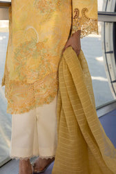 Rang Rasiya Carnation Lawn Pakistani Suits Rang Rasiya Carnation Lawn/Liana/Yellow