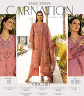Rang Rasiya Carnation Lawn/Orchid/Tea Pink