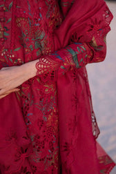 Rang Rasiya Carnation Lawn Pakistani Suits Rang Rasiya Carnation Lawn/Scarlet/Red