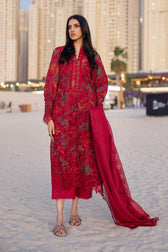 Rang Rasiya Carnation Lawn Pakistani Suits Rang Rasiya Carnation Lawn/Scarlet/Red