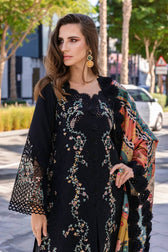 Rang Rasiya Carnation Lawn Pakistani Suits Rang Rasiya Carnation Lawn/Sophie/Black