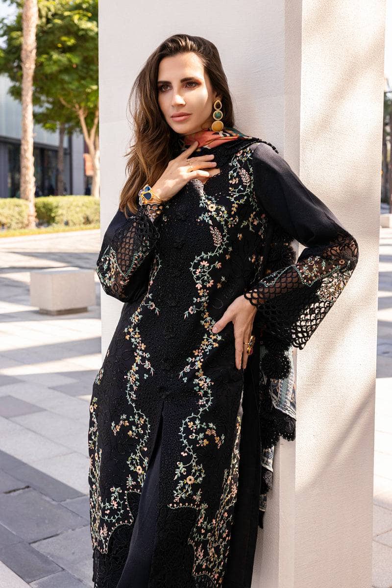 Rang Rasiya Carnation Lawn Pakistani Suits Rang Rasiya Carnation Lawn/Sophie/Black
