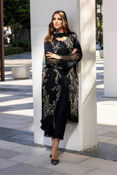 Rang Rasiya Carnation Lawn Pakistani Suits Rang Rasiya Carnation Lawn/Sophie/Black