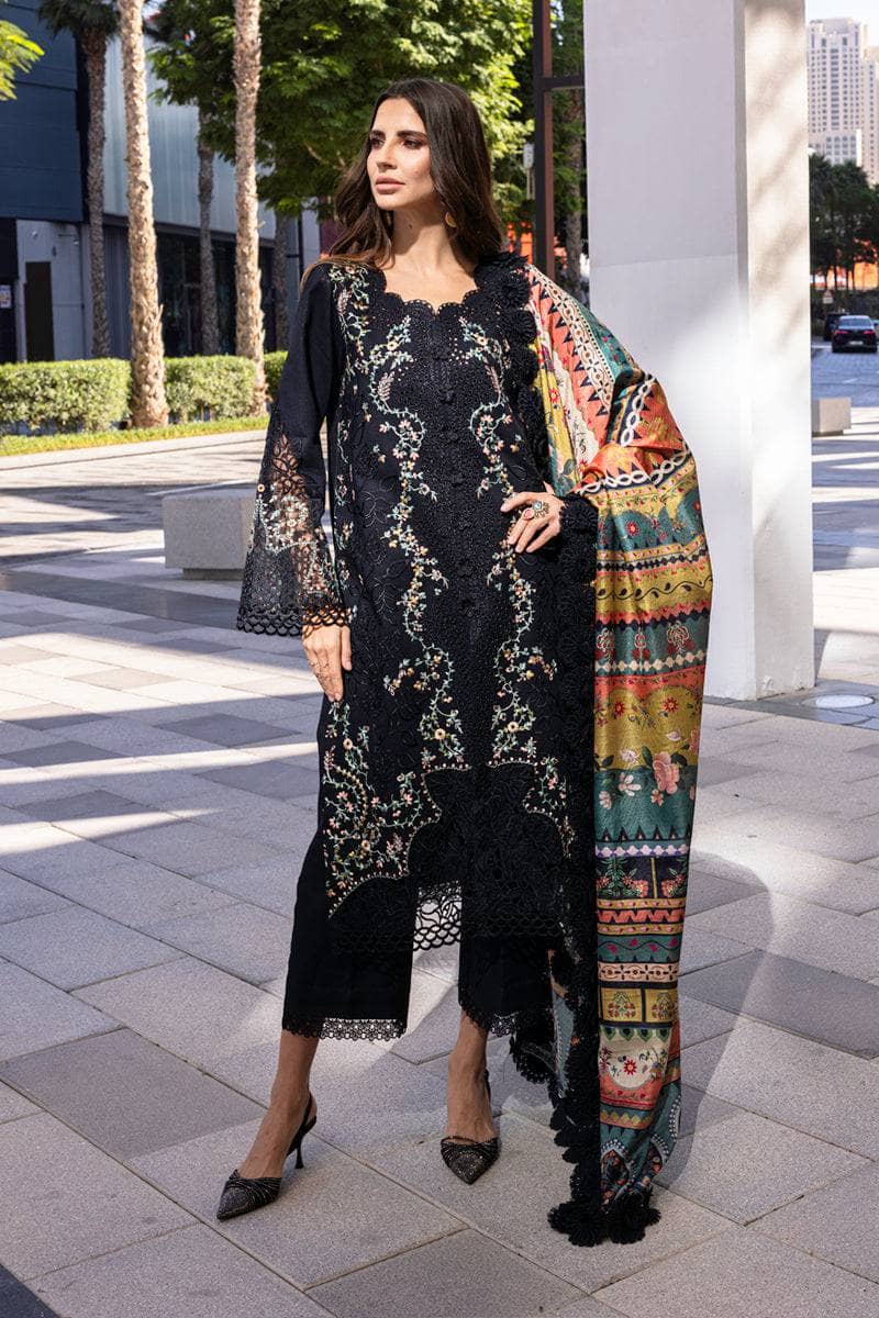 Rang Rasiya Carnation Lawn Pakistani Suits Rang Rasiya Carnation Lawn/Sophie/Black