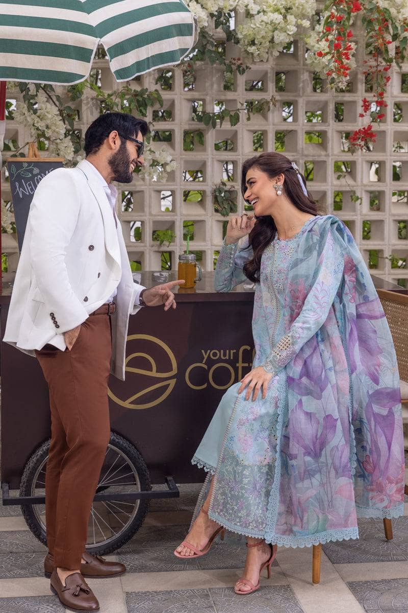 Restocked/Rang Rasiya Carnation Lawn 25/Vol 2/14/Leeza