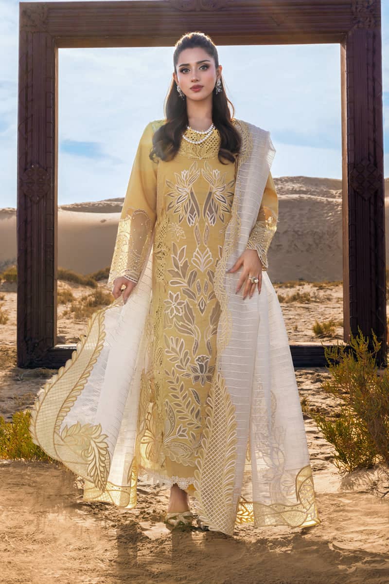 Restocked/Rang Rasiya Premium 26/Hoorain/Sun Kissed Yellow
