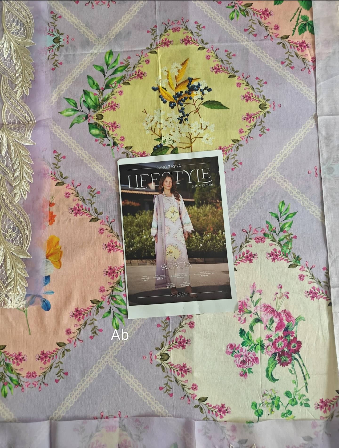 Open Pic/Rang Rasiya Lifestyle 26/Acacia/Whisper Lavender