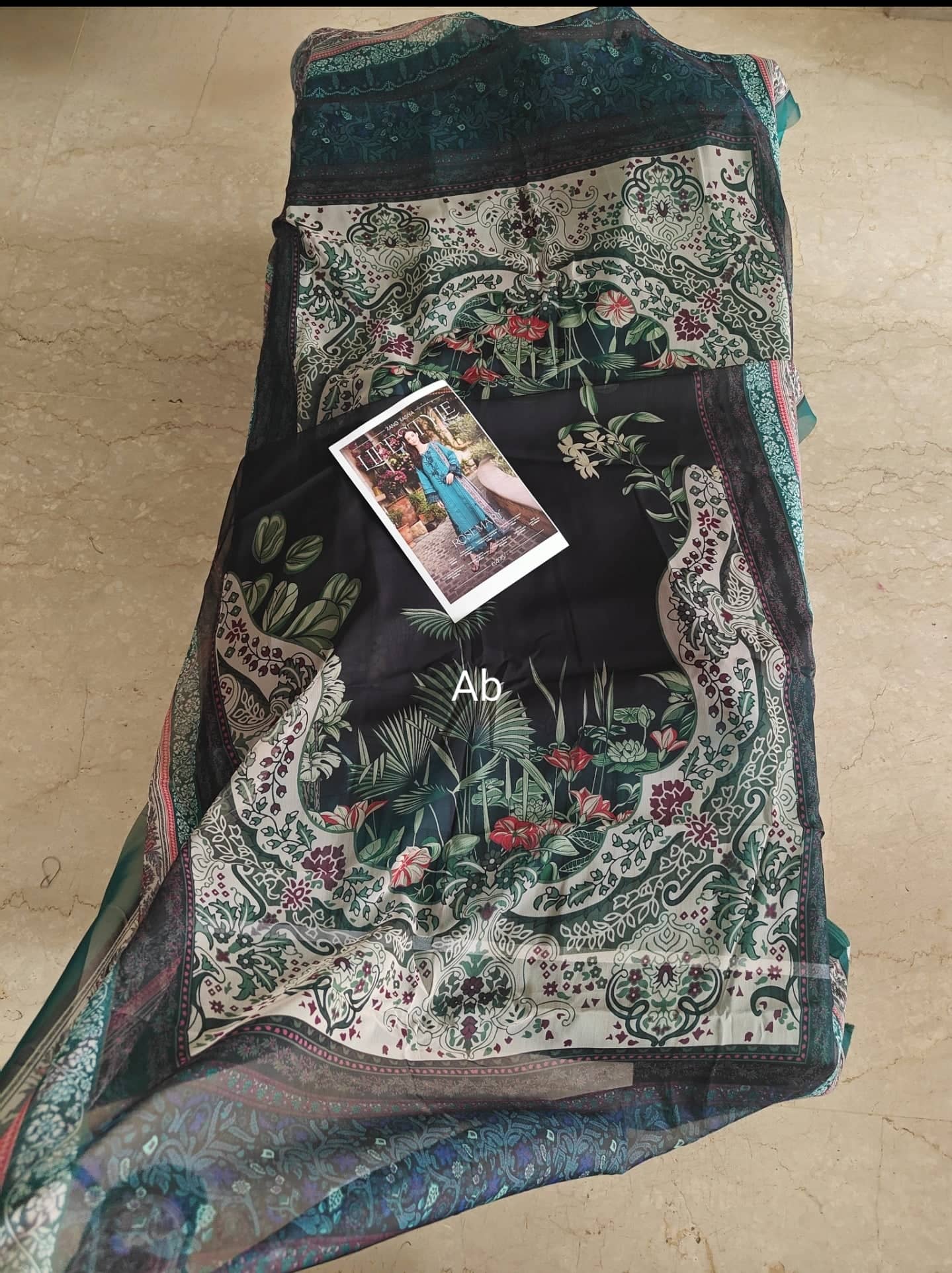 Open Pic/Rang Rasiya Lifestyle 26/Rosemary/Mystic Teal