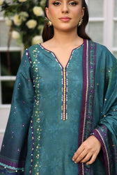 Rang Rasiya Luxe Silk/Hand Work/Behnaz/Peacock