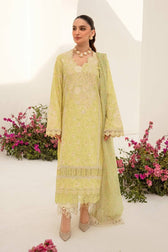 Rang Rasiya Luxury Lawn Brands Rang Rasiya Florence/Olivia/Light Yellow