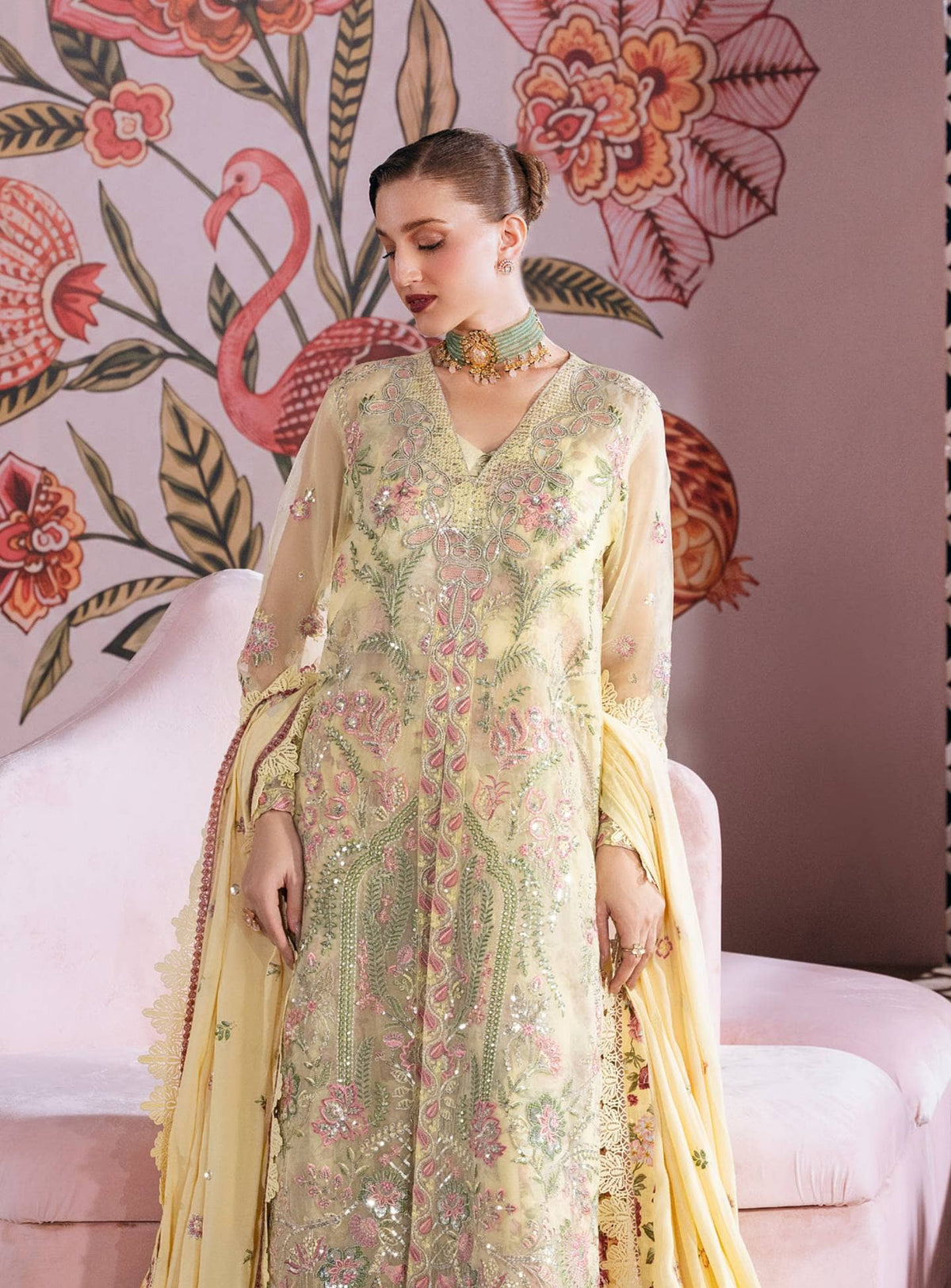Rang Rasiya Amelia Luxury Winter 26/Am 010/Delicate Ivory