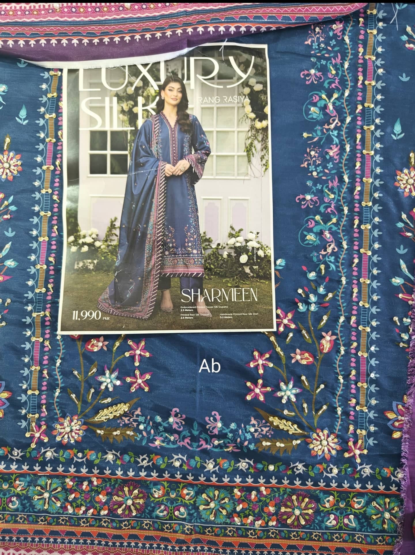 Rang Rasiya open pics Open Pic/Rang Rasiya Luxe Silk/Hand Work/Ayra/Deep Fuchsia