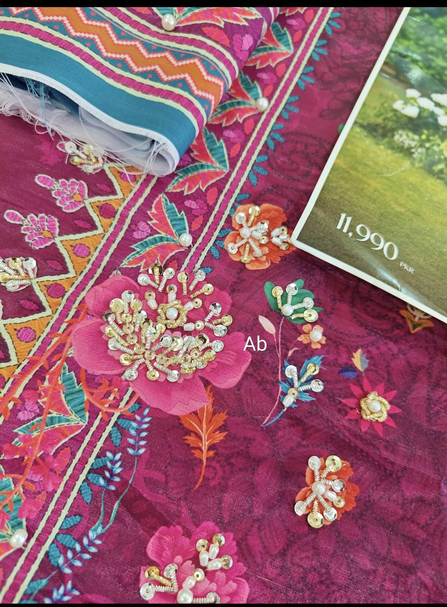 Rang Rasiya open pics Open Pic/Rang Rasiya Luxe Silk/Hand Work/Ayra/Deep Fuchsia