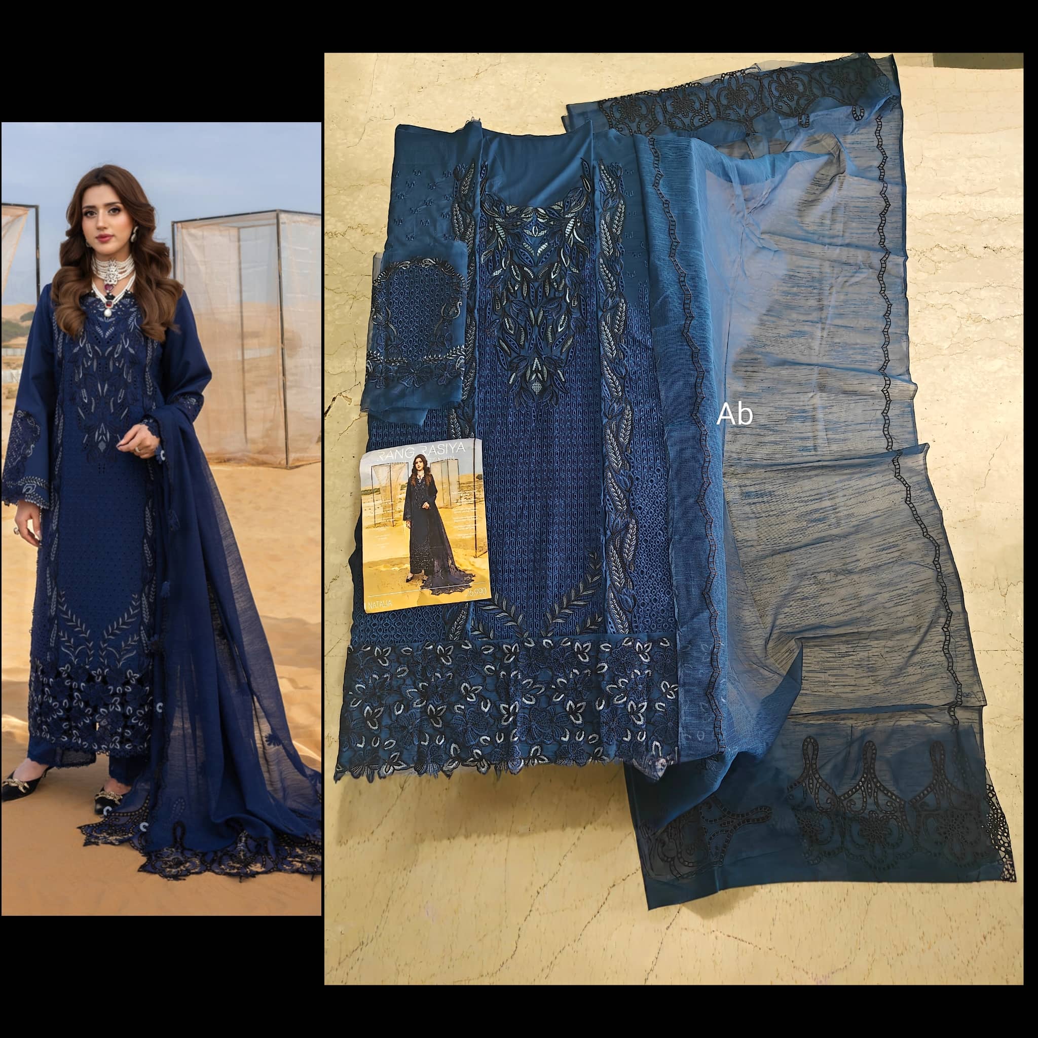 Open Pic/Rang Rasiya Premium 26/Natalia/Midnight Blue