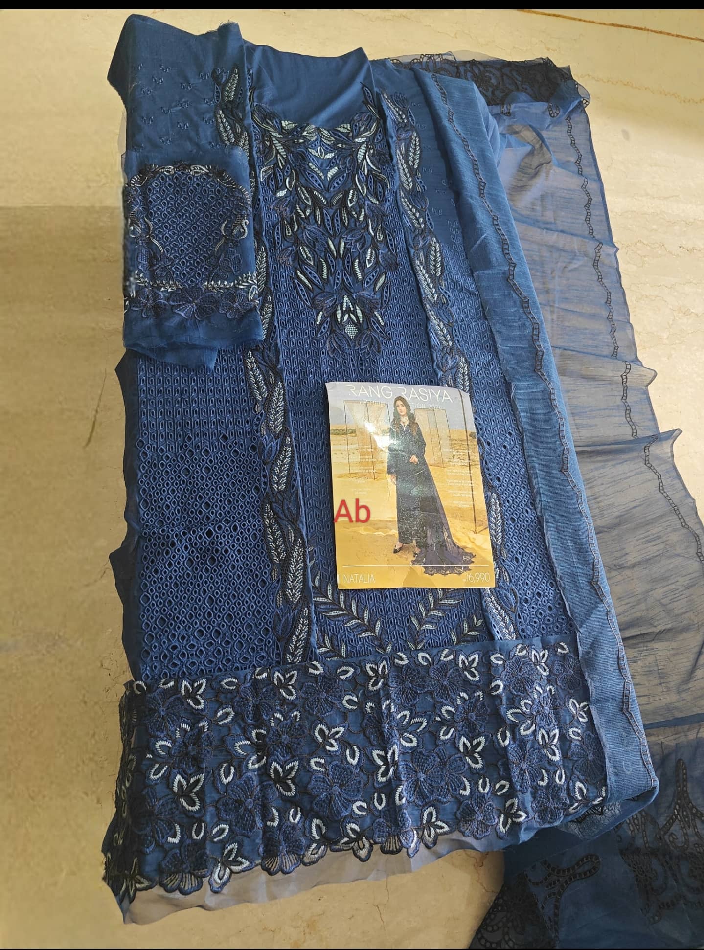 Open Pic/Rang Rasiya Premium 26/Natalia/Midnight Blue